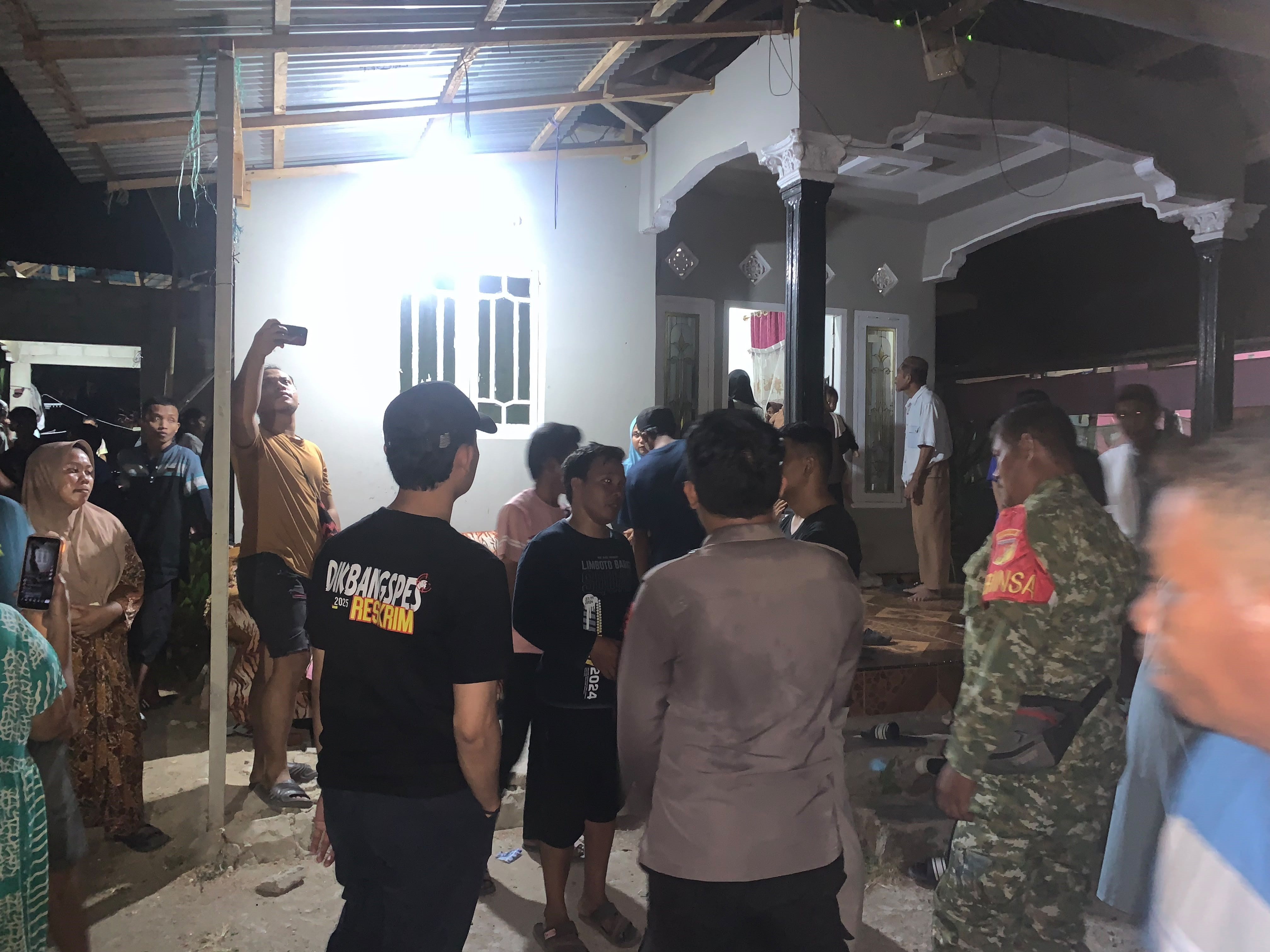 Penemuan Mayat Laki-Laki Gegerkan Warga Haya-Haya, Babinsa Koramil 1315-02/Limboto Segera Datangi Lokasi Kejadian