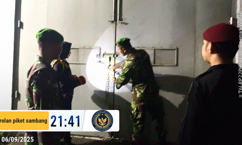 Langkah Seirama di Balik Jeruji, Patroli Bersama Koramil Limboto dan Lapas Perempuan