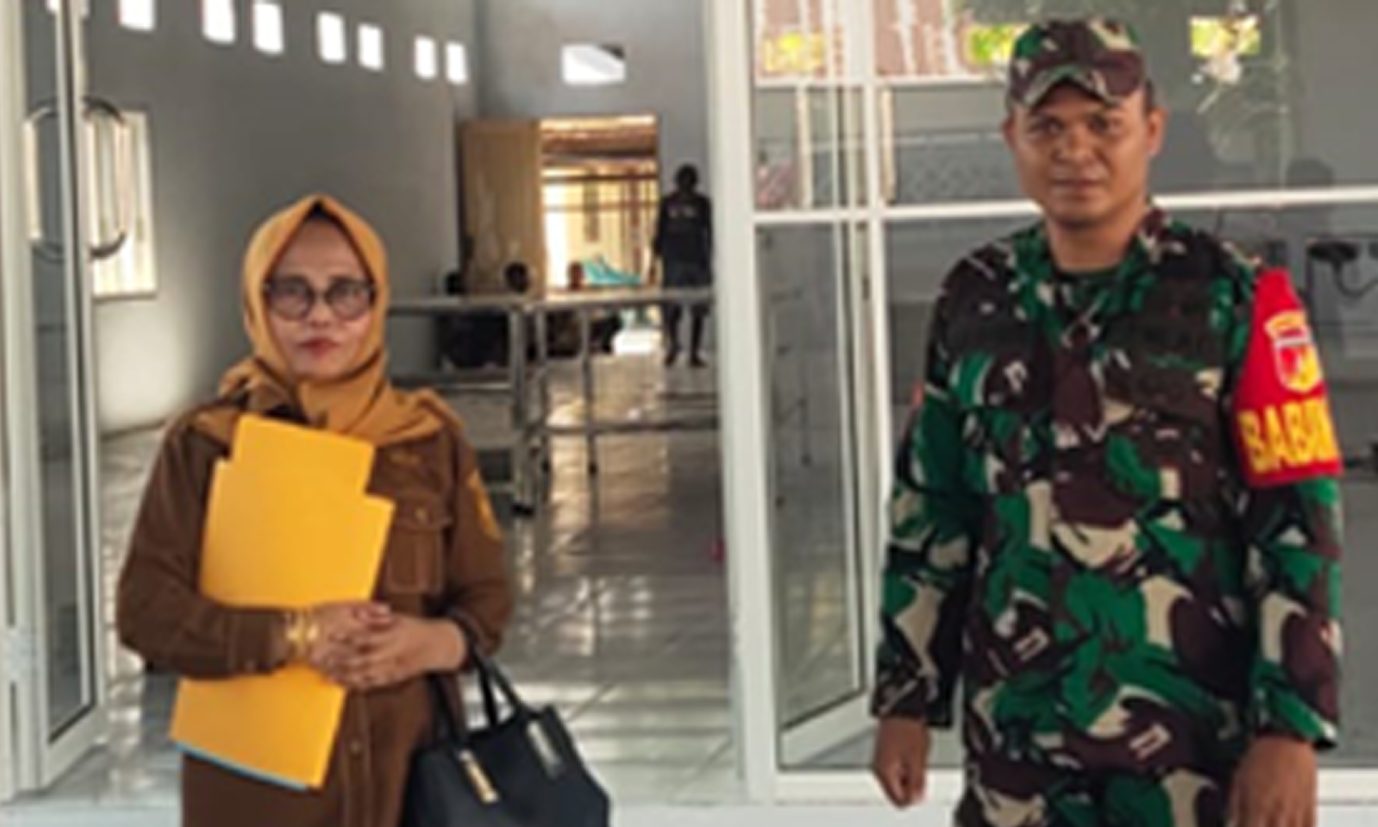 Dukung Program Pemerintah, Babinsa Telaga Tinjau Langsung Lokasi Dapur Makanan Sehat Bergizi Gratis