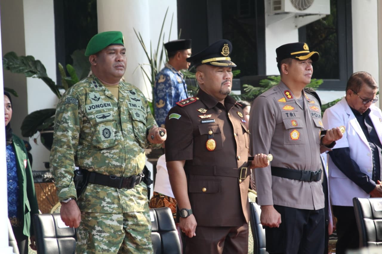 Peringati Sumpah Pemuda ke-98, Dandim 1315 Kabupaten Gorontalo Bersama Unsur Daerah Kobarkan Semangat Kebangsaan