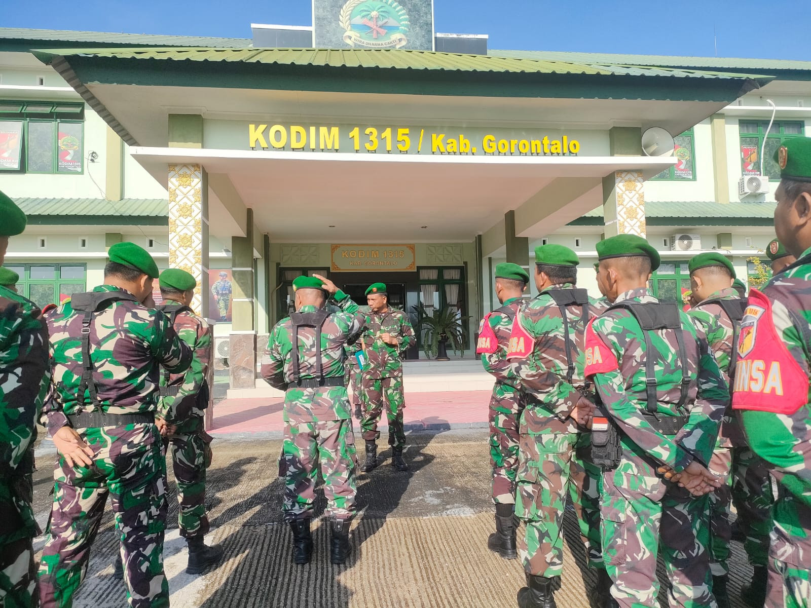 Apel Siaga Kodim 1315 Gorontalo Tingkatkan Kesiapan Personel Hadapi Potensi Aksi Hari Buruh Nasional Secara Tertib Aman Terukur