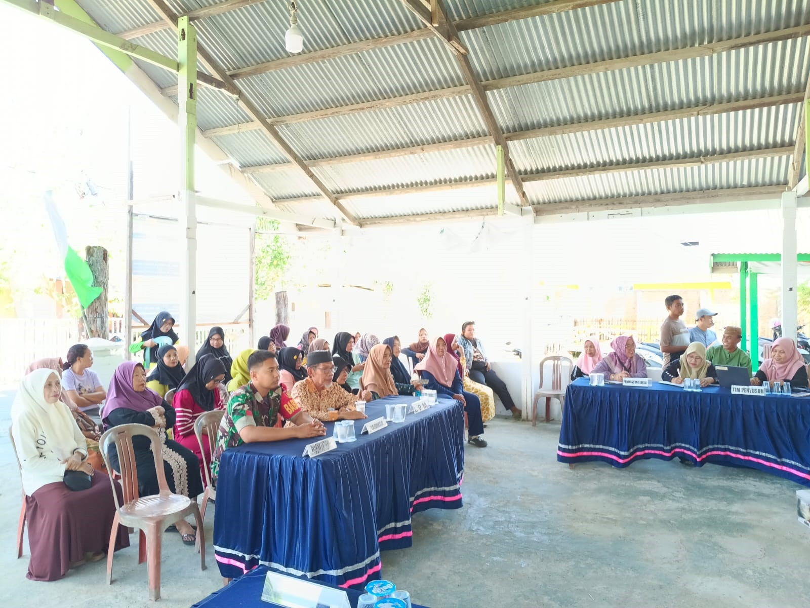 Babinsa Telaga Hadiri Forum Desa Buhu, Perkuat Kolaborasi Penyusunan Program Kerja Pemerintah